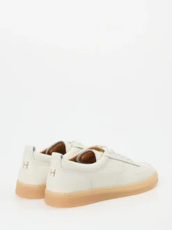 Henderson – Sneaker aus Kalbleder in Beige
