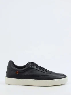 Henderson – Sneaker aus Kalbleder Schwarz