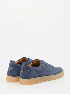 Henderson – Sneaker aus Veloursleder blaugrau