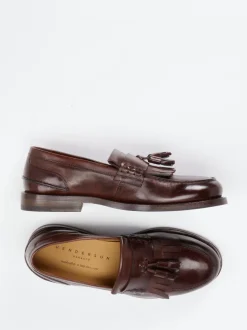 Henderson – Tassel Loafer aus Kalbleder Bordeaux
