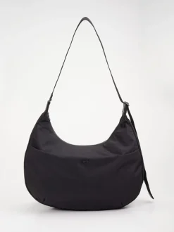 Herschel – Hobo Bag aus Textil in Schwarz