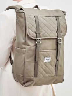 Herschel – Rucksack aus Textil mit Rautensteppung