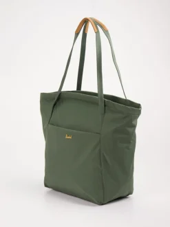 Herschel – Shopper-Tasche aus Textil in Olivgrün