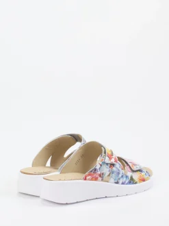 Hickersberger – Komfort-Pantolette aus Leder multicolor