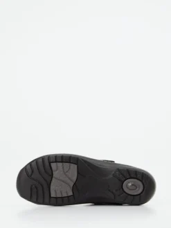 Hickersberger – Komfort-Pantolette aus geprägtem Leder Multicolor