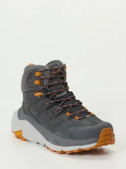 HOKA – Wanderschuh aus Nubukleder und Mesh anthrazit