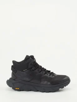 HOKA – Wanderschuhe aus Mesh und Synthetik schwarz