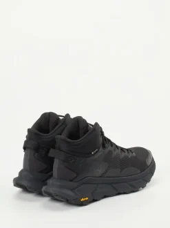 HOKA – Wanderschuhe aus Mesh und Synthetik schwarz