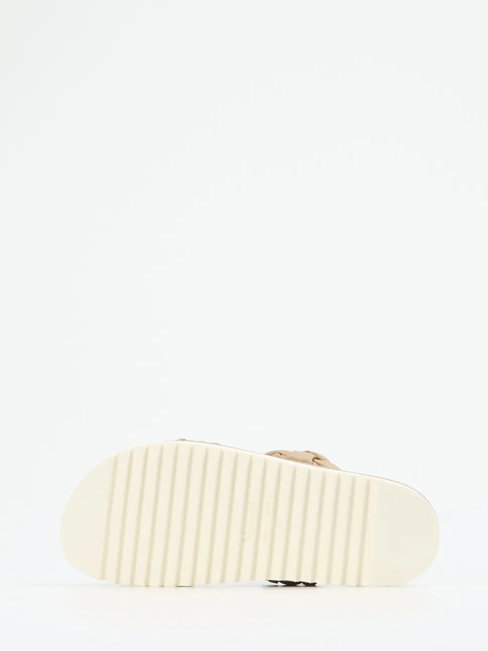 Homers – Sandalen aus Lammleder in Sandbeige