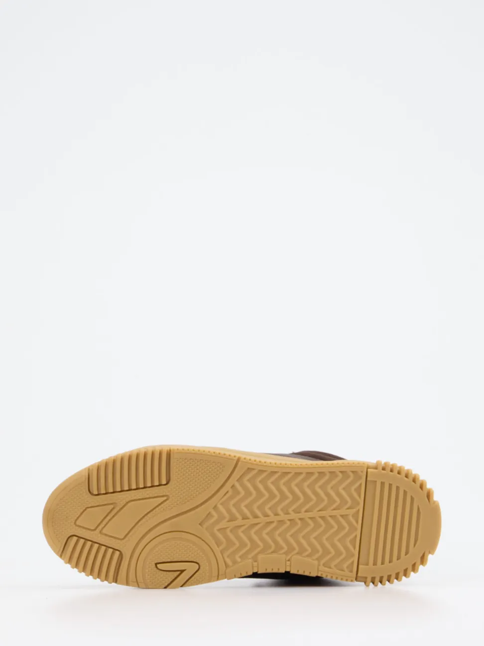 HUB – Sneaker aus Kalbleder Dunkelbraun
