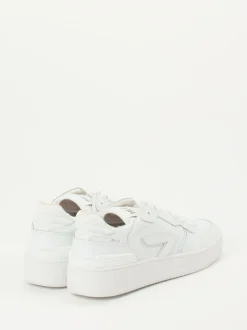 HUB – Sneaker aus Leder in Weiß mit Retro-Charme