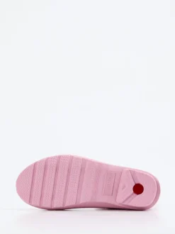 Hunter – Chelsea-Gummistiefeletten aus Synthetik rosa