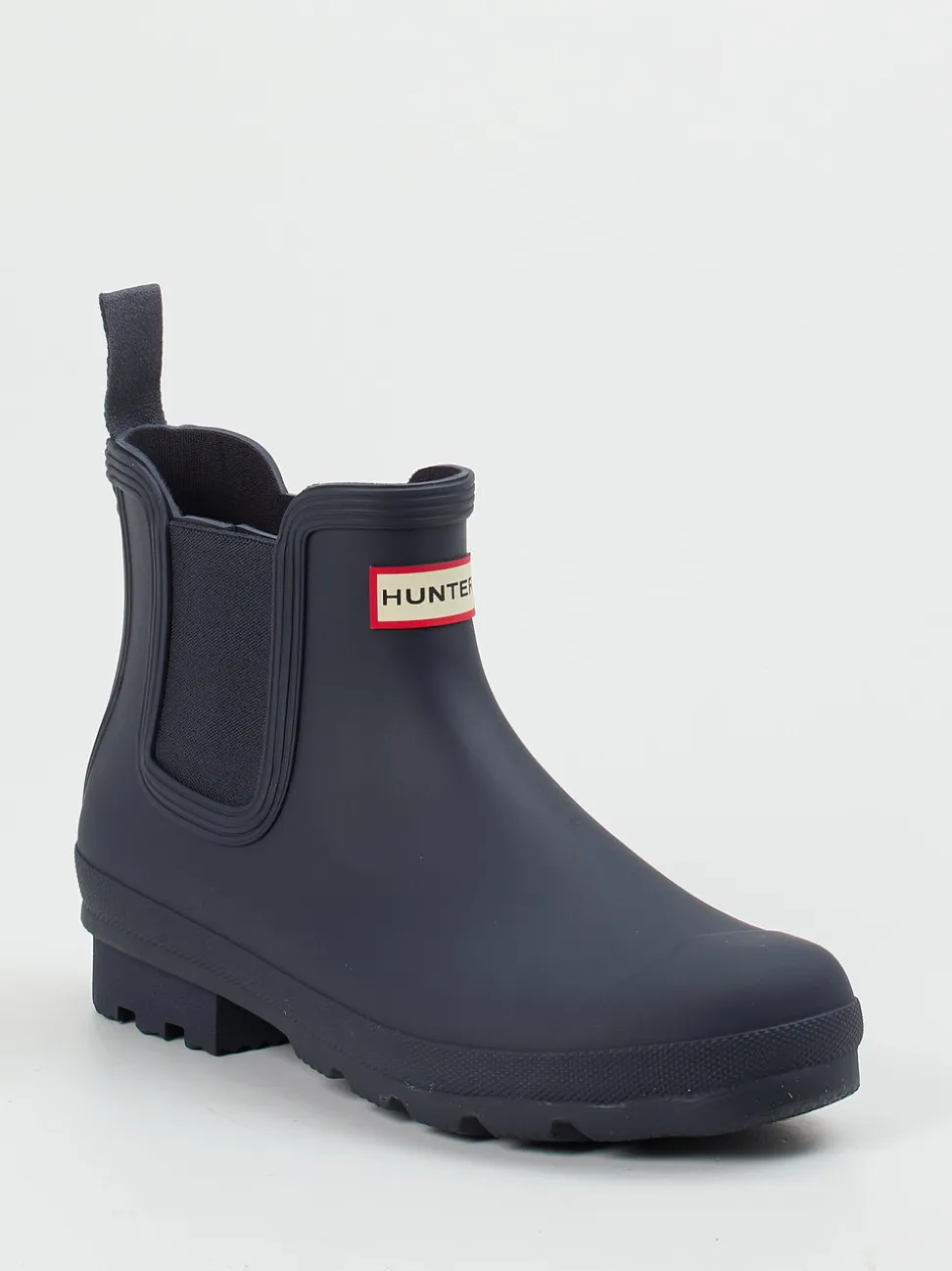 Hunter – Gummiboots aus Synthetik Dunkelblau