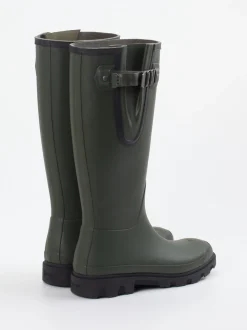 Hunter – Gummistiefel aus Synthetik in Olivgrün