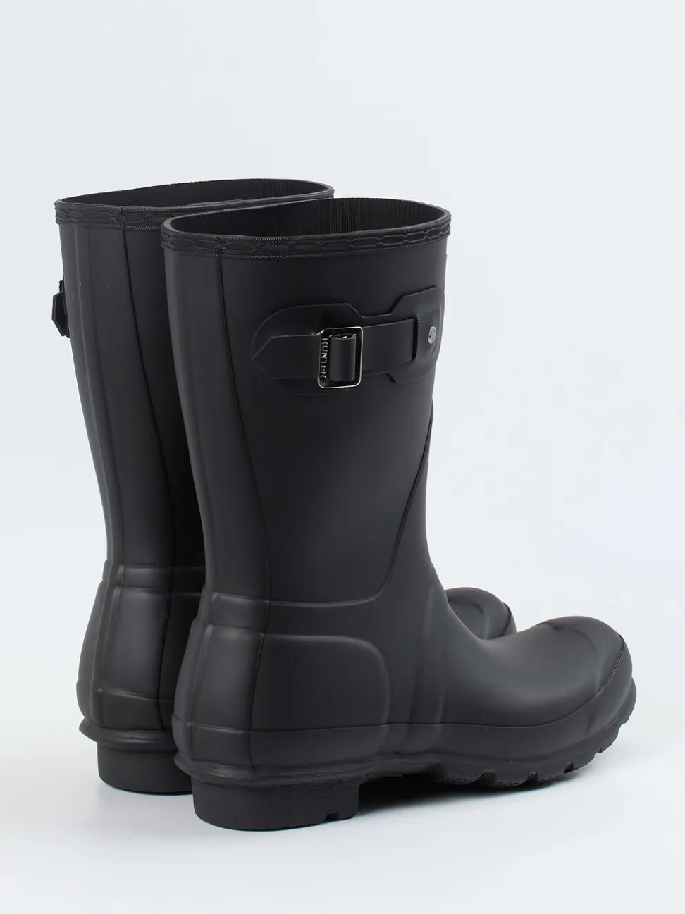 Hunter – Gummistiefel aus Synthetik in Schwarz