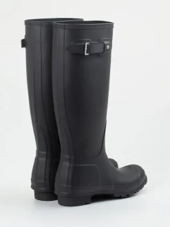 Hunter – Gummistiefel aus Synthetik in Schwarz