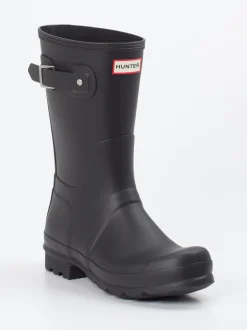 Hunter – Gummistiefel aus Synthetik in Schwarz