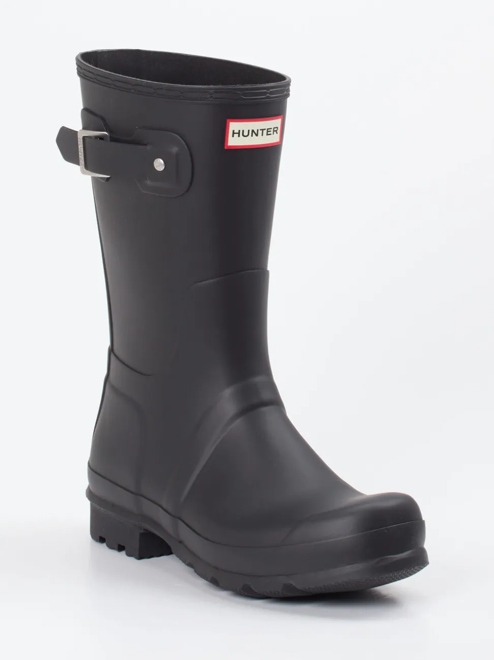 Hunter – Gummistiefel aus Synthetik in Schwarz