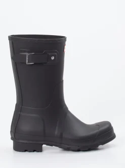 Hunter – Gummistiefel aus Synthetik in Schwarz