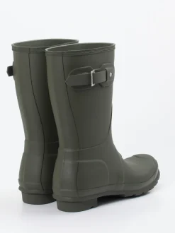 Hunter – Gummistiefel aus Synthetik in Olivgrün