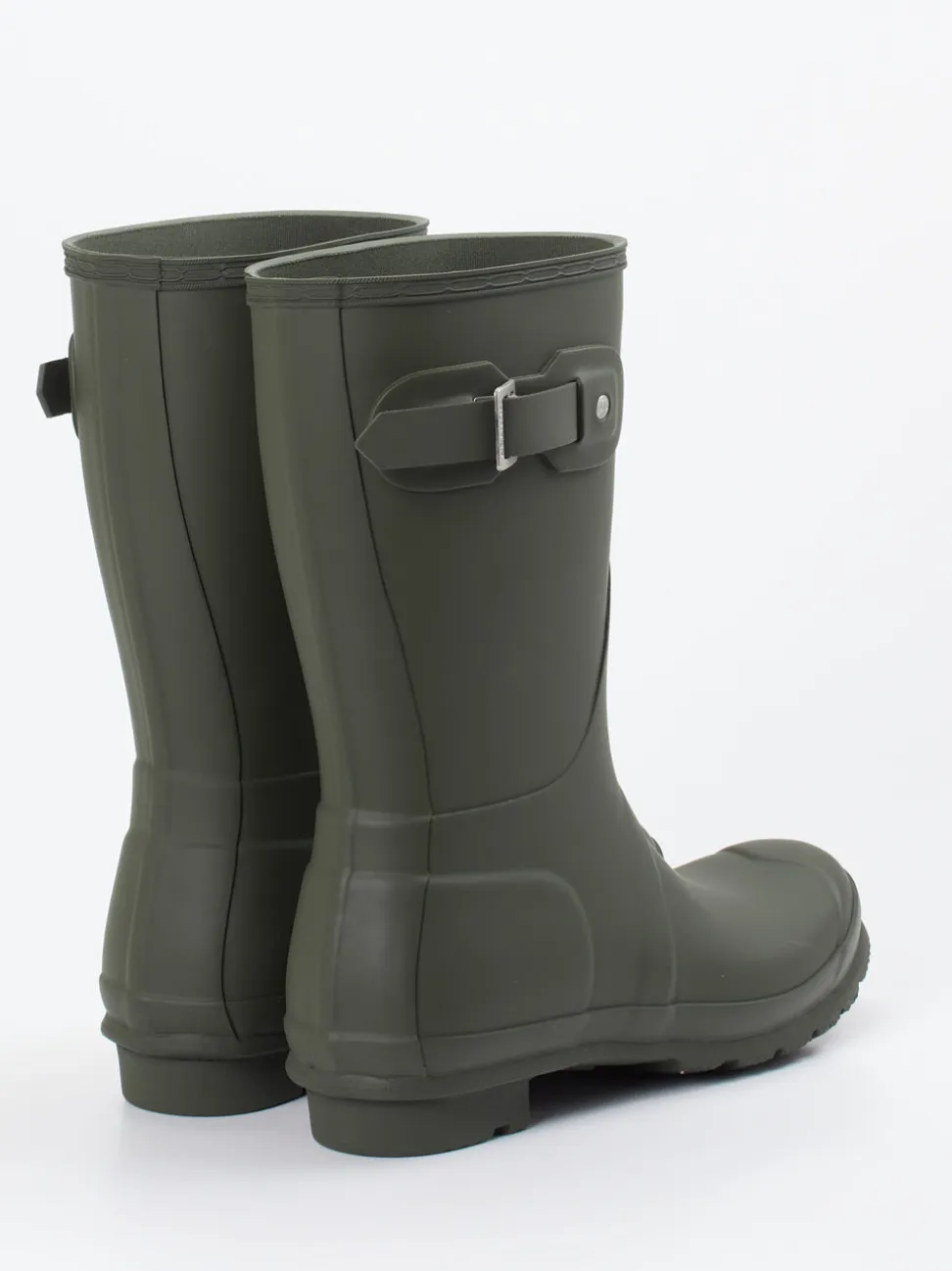 Hunter – Gummistiefel aus Synthetik in Olivgrün