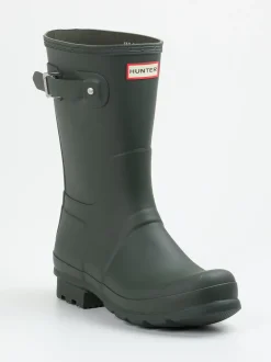 Hunter – Gummistiefel aus Synthetik in Dunkeloliv