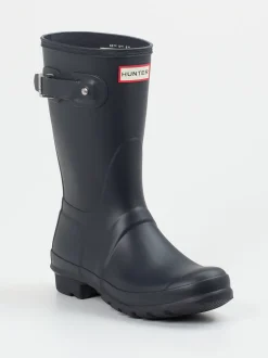 Hunter – Gummistiefel aus Synthetik in Dunkelblau
