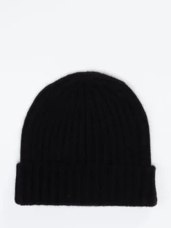 HURRAY – Beanie aus Kaschmir Schwarz