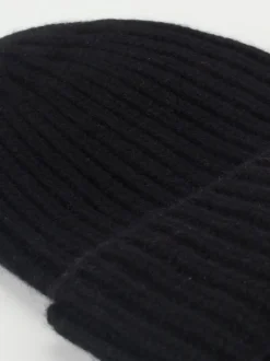 HURRAY – Beanie aus Kaschmir in Schwarz