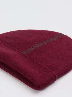 HURRAY – Beanie aus Kaschmir mit Glitzerakzent