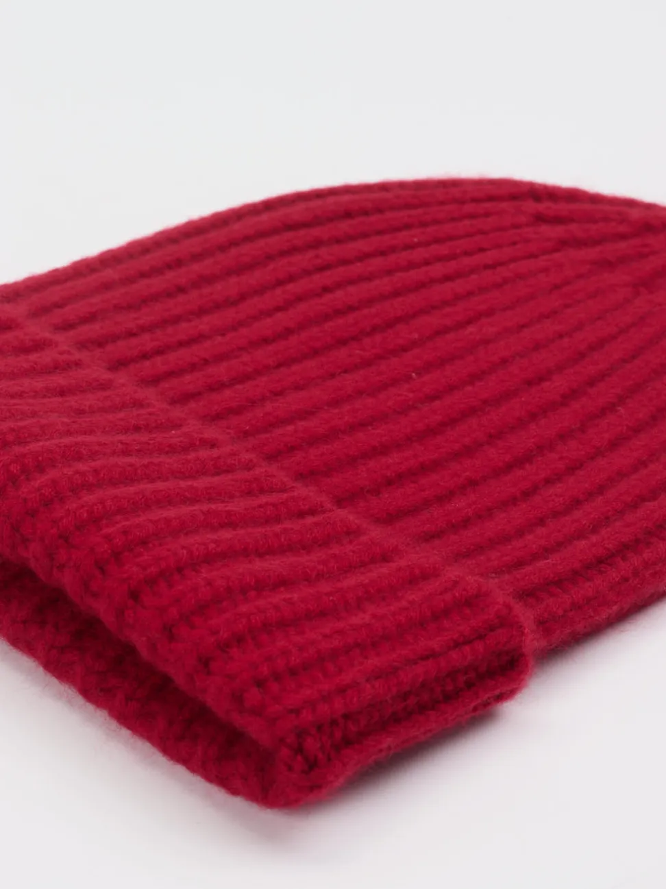 HURRAY – Beanie aus Kaschmir in Dunkelrot