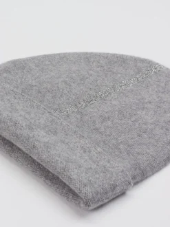 HURRAY – Beanie aus Kaschmir in Hellgrau