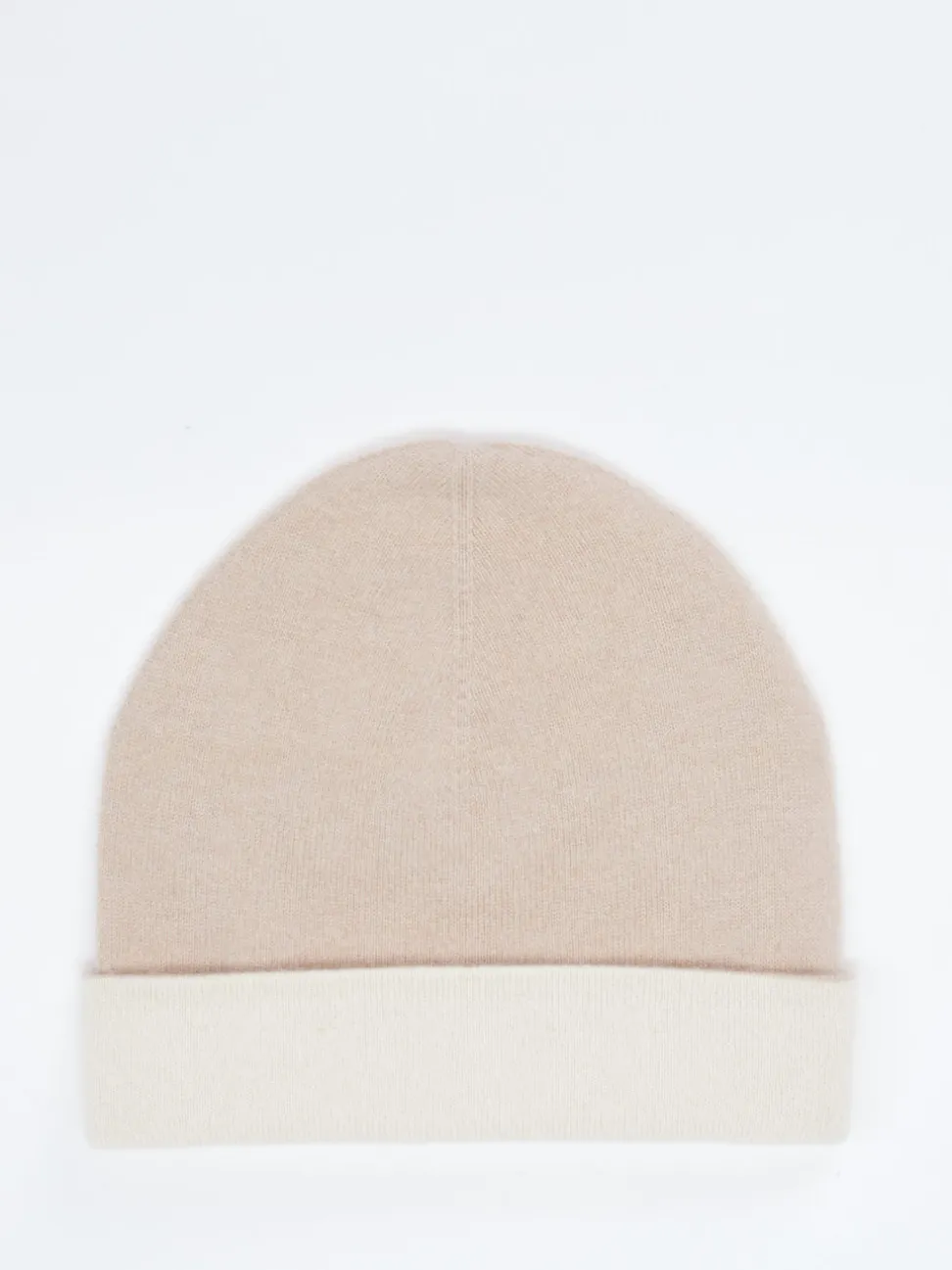 Hurray – Beanie-Mütze aus Kaschmir Beige Zweiton