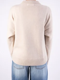 HURRAY – Polopullover aus Kaschmir in Beige