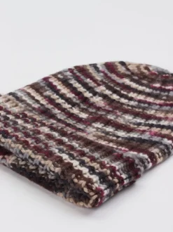 HURRAY – Strickmütze aus Garn mehrfarbig