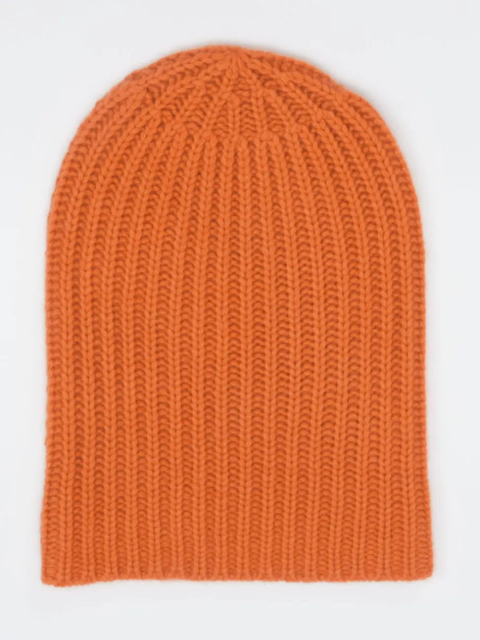 Hurray – Strickmütze aus Kaschmir in Orange