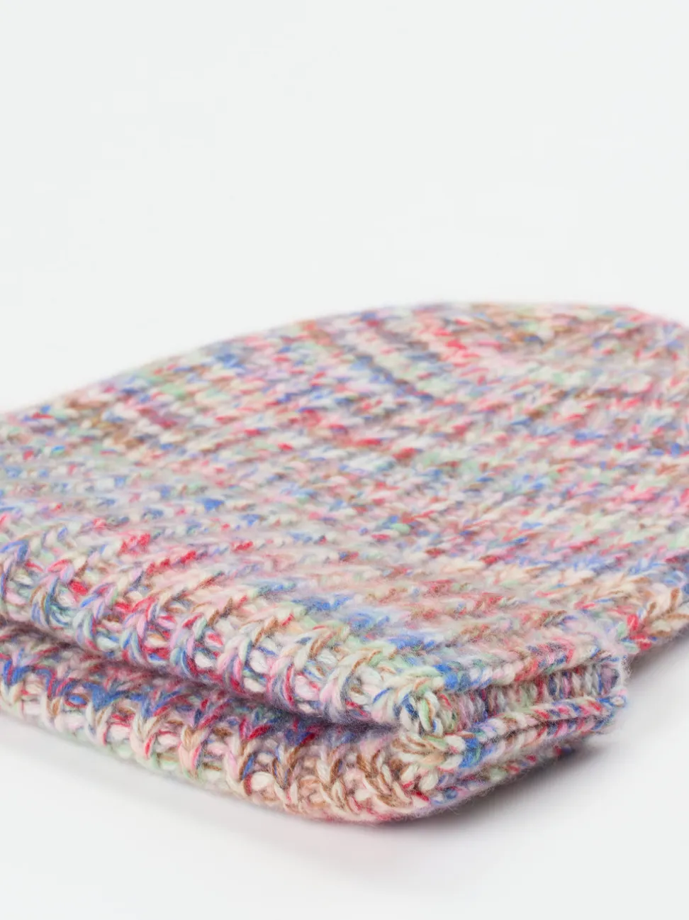 HURRAY – Strickmütze aus Kaschmir multicolor