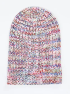 HURRAY – Strickmütze aus Kaschmir multicolor