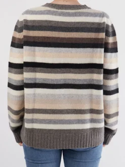 HURRAY – Strickpullover aus Wolle-Kaschmirmix Taupe