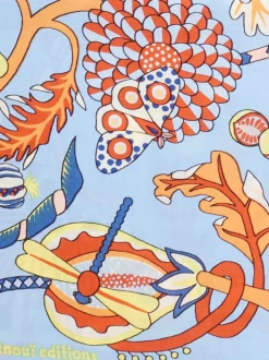 Inouitoosh – Halstuch aus Baumwolle-Seide mit Print