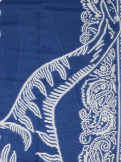 Inouitoosh – Schal aus Wollmischung in Blauweiß