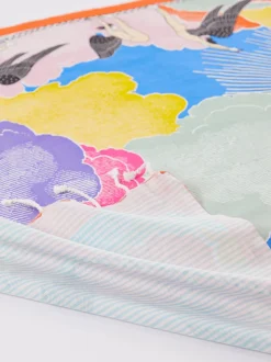 Inouitoosh – Strandtuch aus Baumwolle mit Retro-Print
