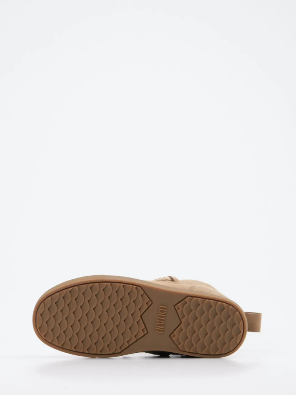 Inuikii – Winter-Boots aus Veloursleder beige