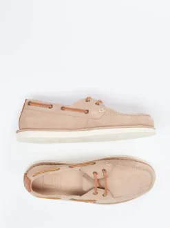 Joe – Bootsschuh aus Nubukleder beige