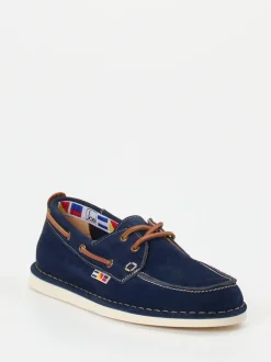 Joe – Bootsschuh aus Nubukleder in Blau