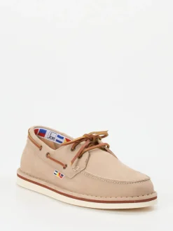 Joe – Bootsschuh aus Nubukleder in Beige