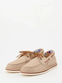 Joe – Bootsschuh aus Nubukleder in Beige