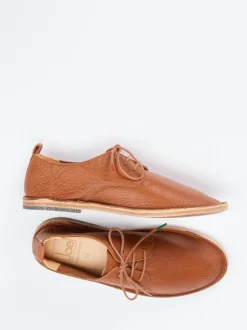 Joe – Derby-Halbschuh aus Kalbleder cognacbraun