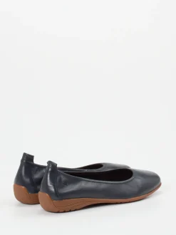 Josef Seibel – Ballerinas aus Kalbleder Dunkelblau