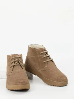 Josef Seibel – Chukka Boots aus Veloursleder braun
